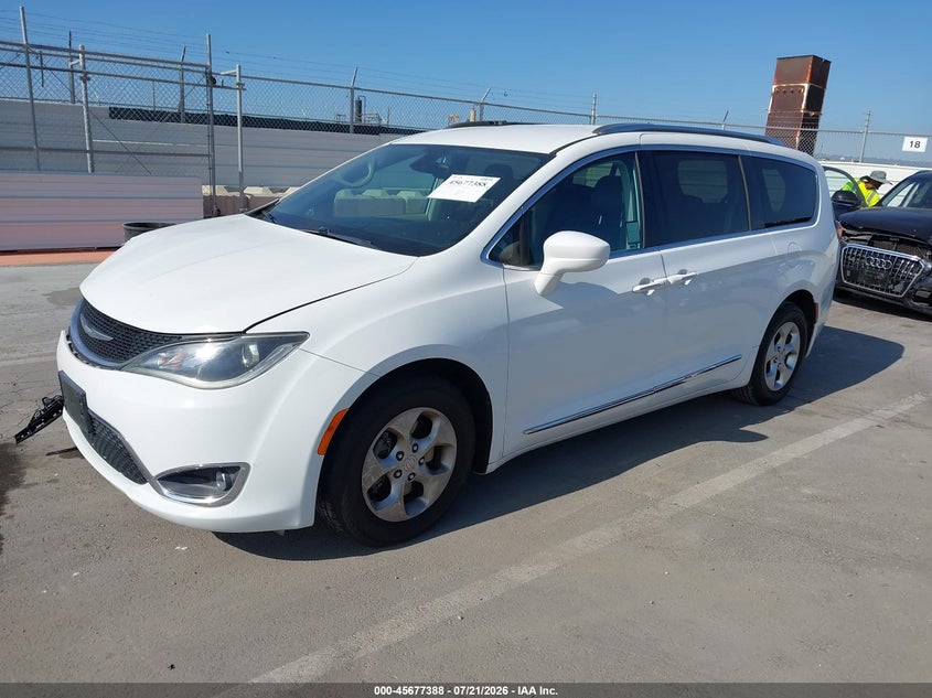 Vin: 2c4rc1eg1hr512166, lot: 46175988, chrysler pacifica touring-l plus 20172