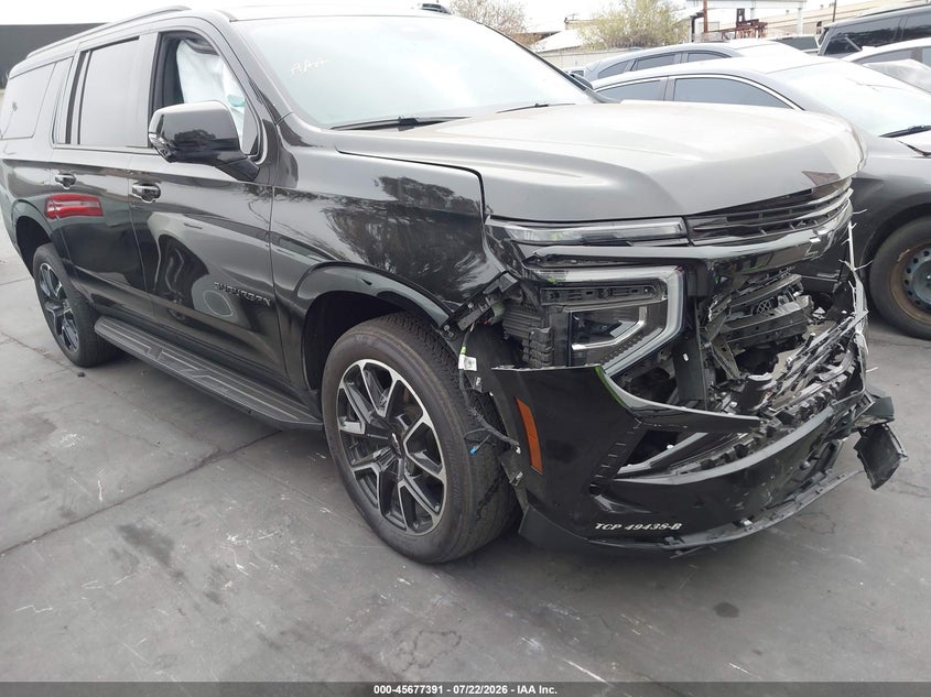 Vin: 1gns5ek83tr102605, lot: 46175991, chevrolet suburban rst, rwd 2026 img_1