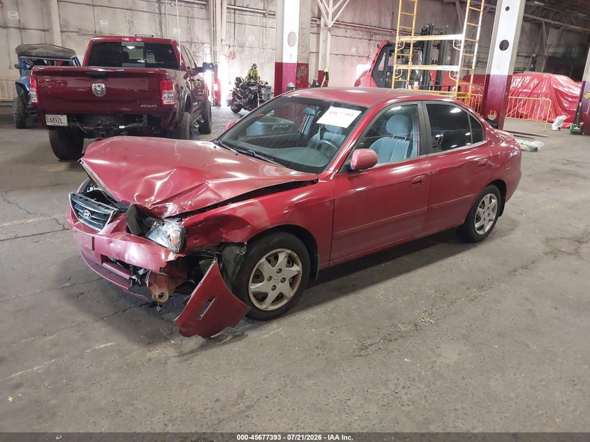2005 Hyundai Elantra Gls/Gt VIN: KMHDN46D25U018564 Lot: 45677393