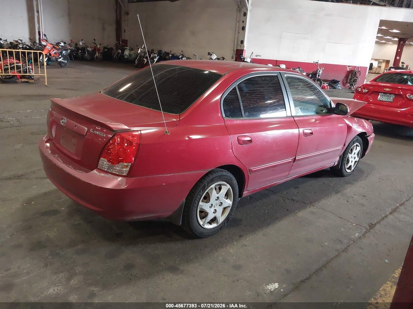 2005 Hyundai Elantra Gls/Gt VIN: KMHDN46D25U018564 Lot: 45677393