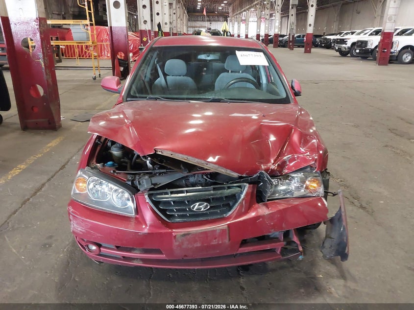 2005 Hyundai Elantra Gls/Gt VIN: KMHDN46D25U018564 Lot: 45677393