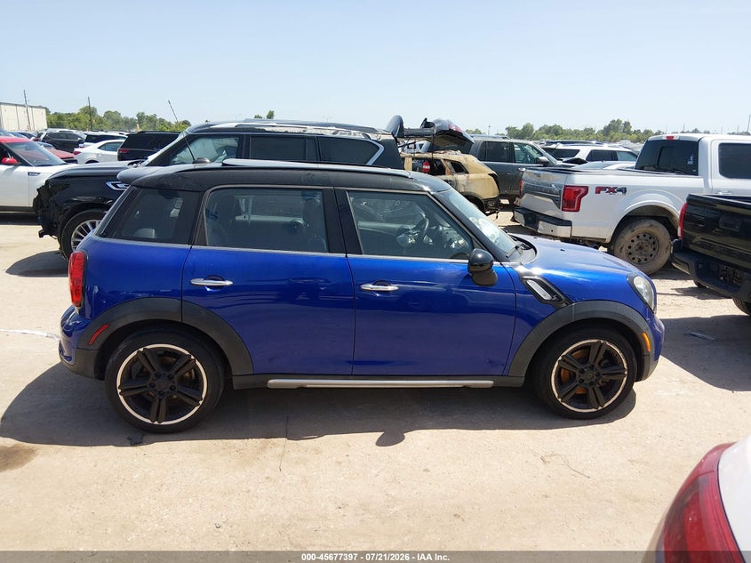 2016 Mini Countryman Cooper S VIN: WMWZC3C59GWT09249 Lot: 45677397