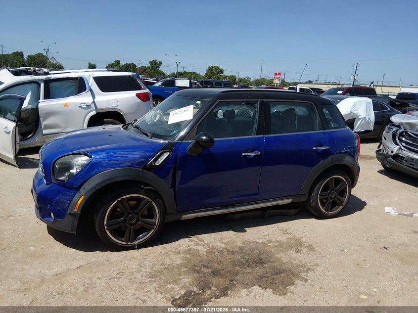 2016 Mini Countryman Cooper S VIN: WMWZC3C59GWT09249 Lot: 45677397