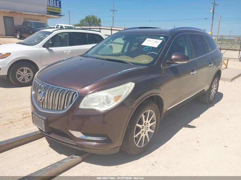 Vin: 5gakrbkd9gj236095, lot: 46176002, buick enclave leather 20162