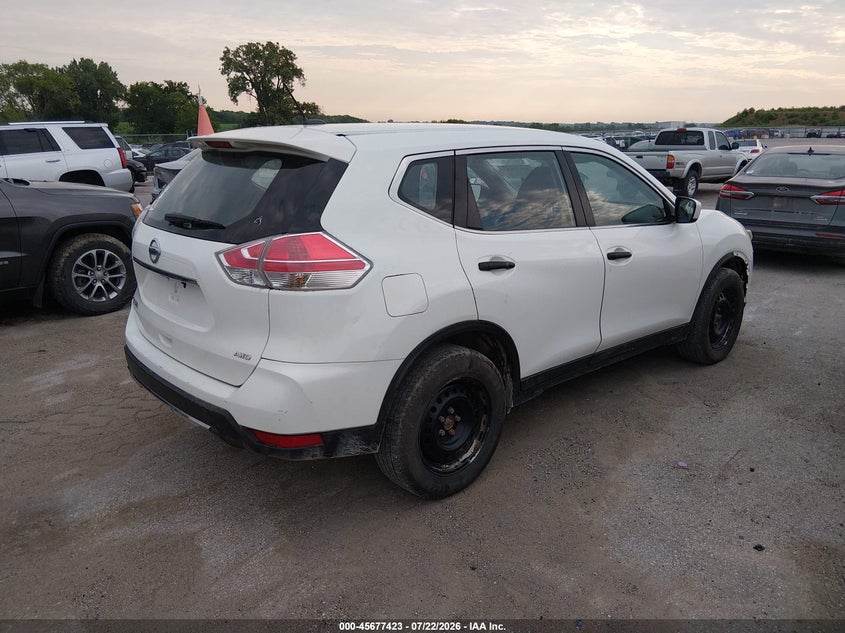2016 NISSAN ROGUE auction photo 4