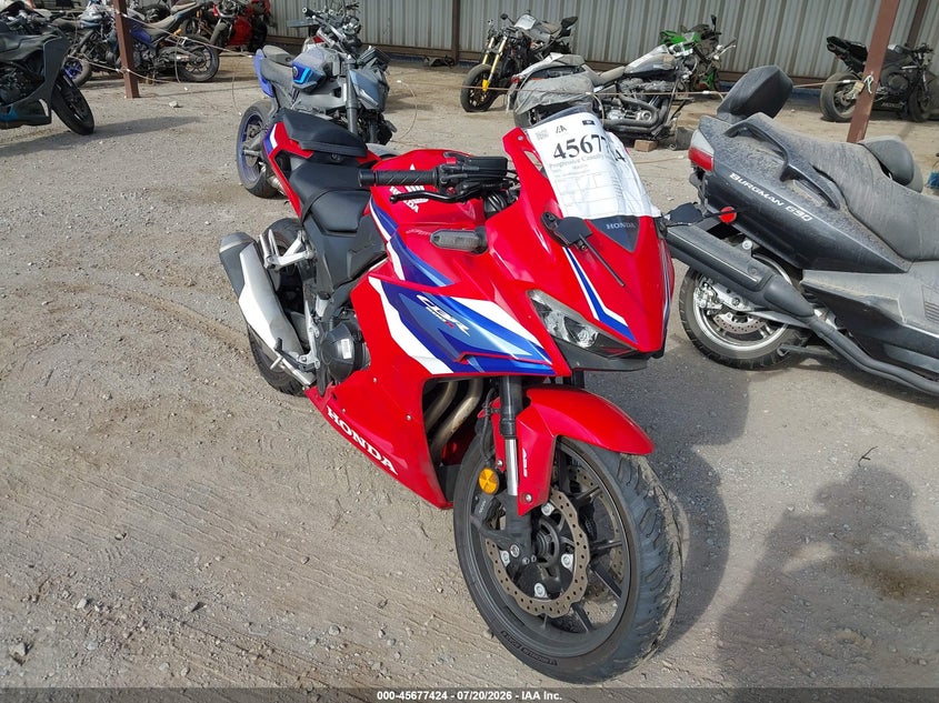 2025 Honda Cbr500 Ra VIN: MLHPC7052S5102235 Lot: 45677424