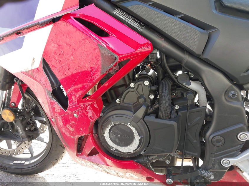 2025 Honda Cbr500 Ra VIN: MLHPC7052S5102235 Lot: 45677424