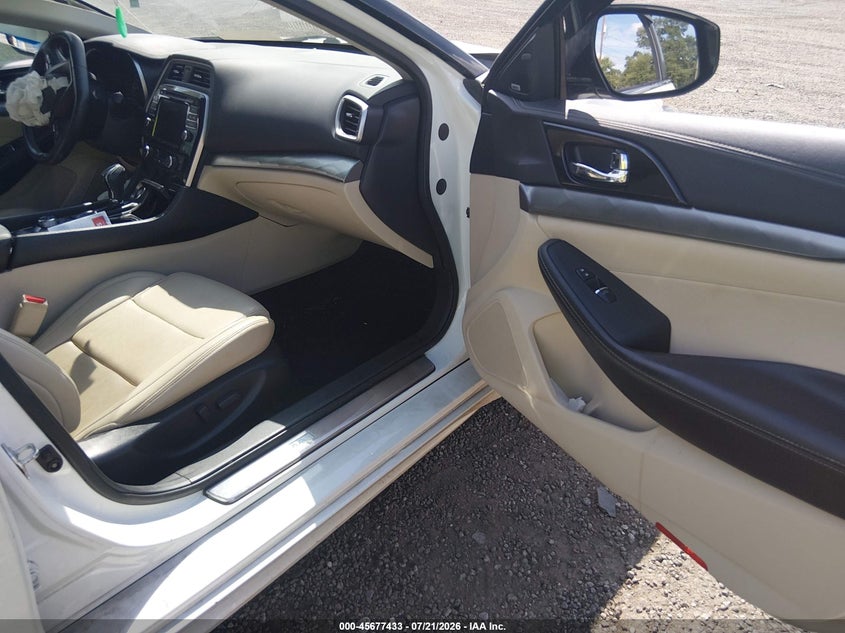 2019 Nissan Maxima 3.5 Sl VIN: 1N4AA6AV2KC377192 Lot: 45677433
