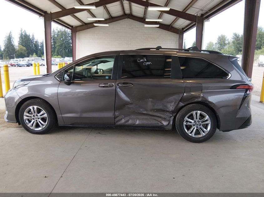 2022 Toyota Sienna Xse VIN: 5TDDSKFC5NS060496 Lot: 45677443