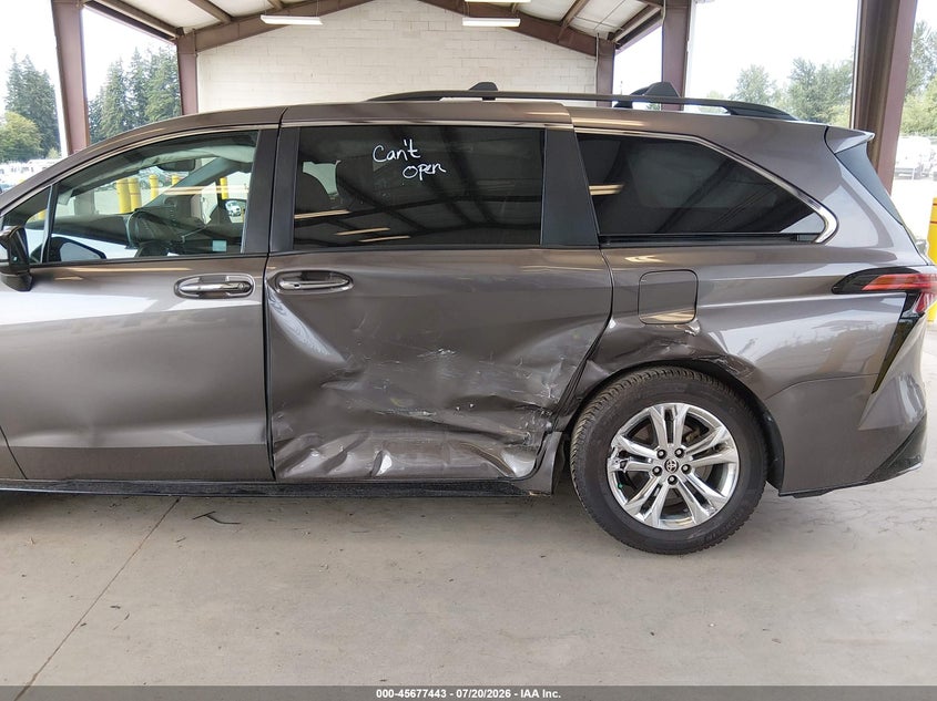 2022 Toyota Sienna Xse VIN: 5TDDSKFC5NS060496 Lot: 45677443