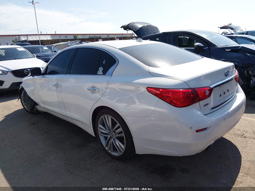 2015 Infiniti Q50 Sport VIN: JN1BV7AR7FM409522 Lot: 45677445