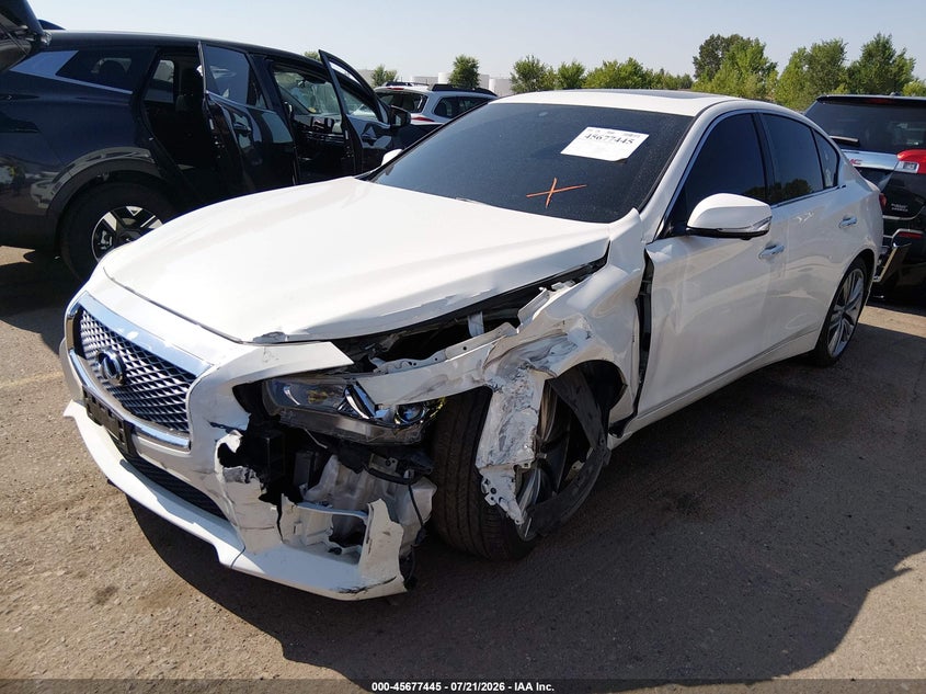 2015 Infiniti Q50 Sport VIN: JN1BV7AR7FM409522 Lot: 45677445
