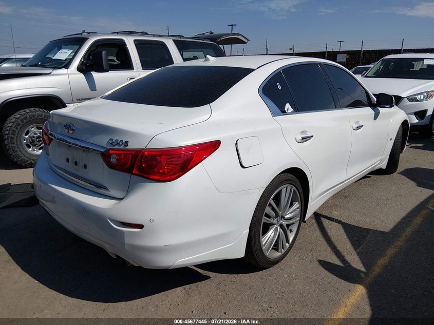 2015 Infiniti Q50 Sport VIN: JN1BV7AR7FM409522 Lot: 45677445