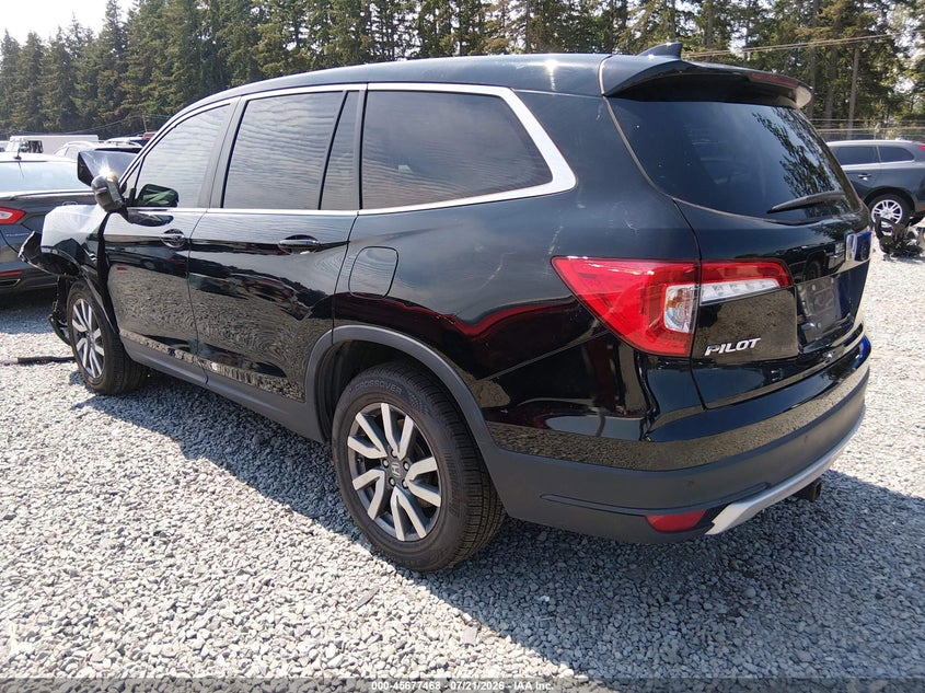 2021 Honda Pilot Awd Ex-L VIN: 5FNYF6H57MN097949 Lot: 45677468