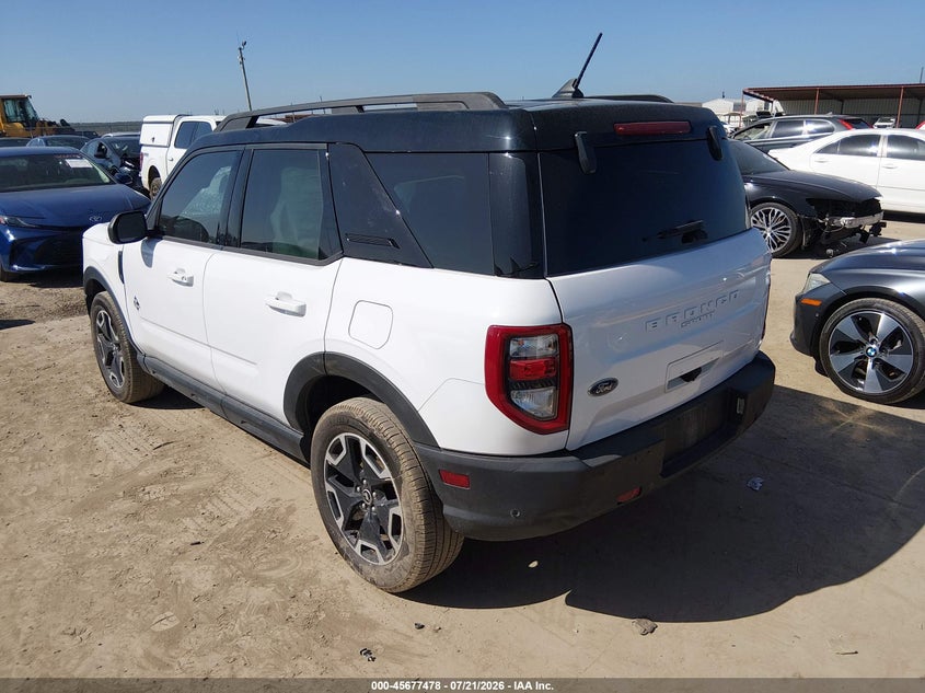 2021 Ford Bronco Sport Outer Banks VIN: 3FMCR9C62MRB04708 Lot: 45677478