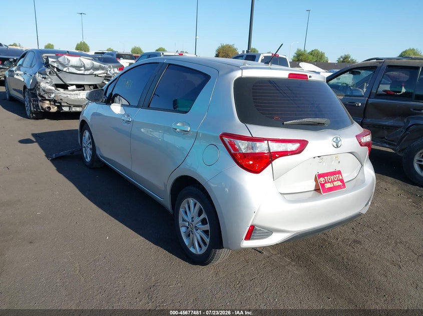 2018 TOYOTA YARIS auction photo 3