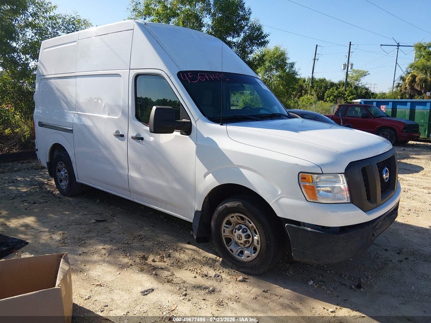 2014 NISSAN NV CARGO NV2500 HD auction photo 1