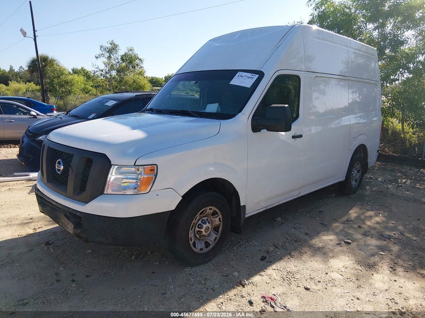 2014 NISSAN NV CARGO NV2500 HD auction photo 2