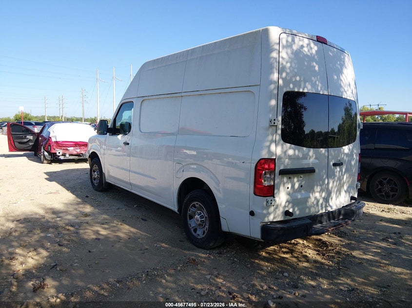2014 NISSAN NV CARGO NV2500 HD auction photo 3