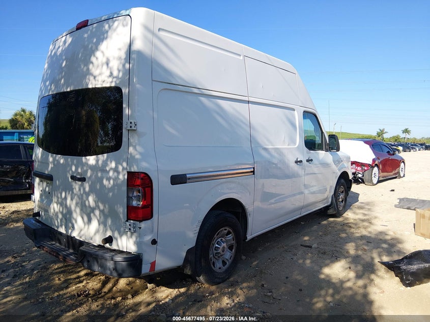 2014 NISSAN NV CARGO NV2500 HD auction photo 4