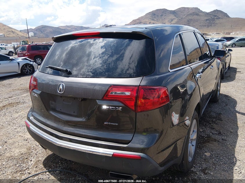 2011 Acura Mdx VIN: 2HNYD2H29BH527651 Lot: 45677500