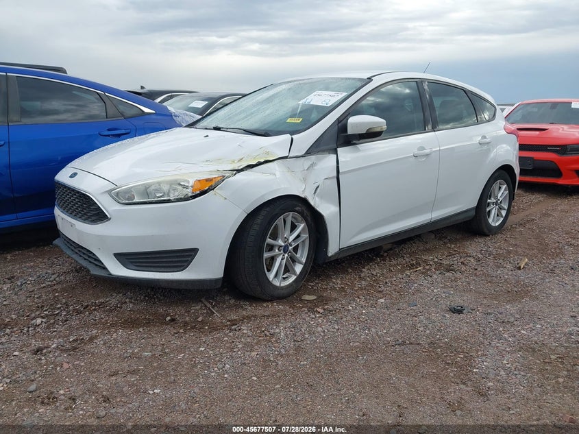 Vin: 1fadp3k26fl316111, lot: 46176107, ford focus se 20152