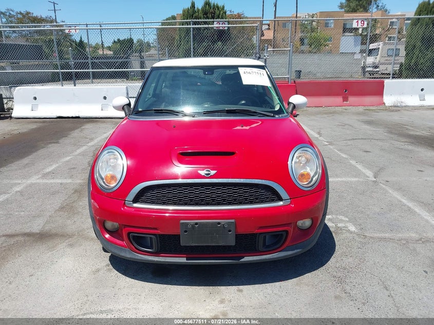 2013 Mini Hardtop Cooper S VIN: WMWSV3C59DT388852 Lot: 45677511