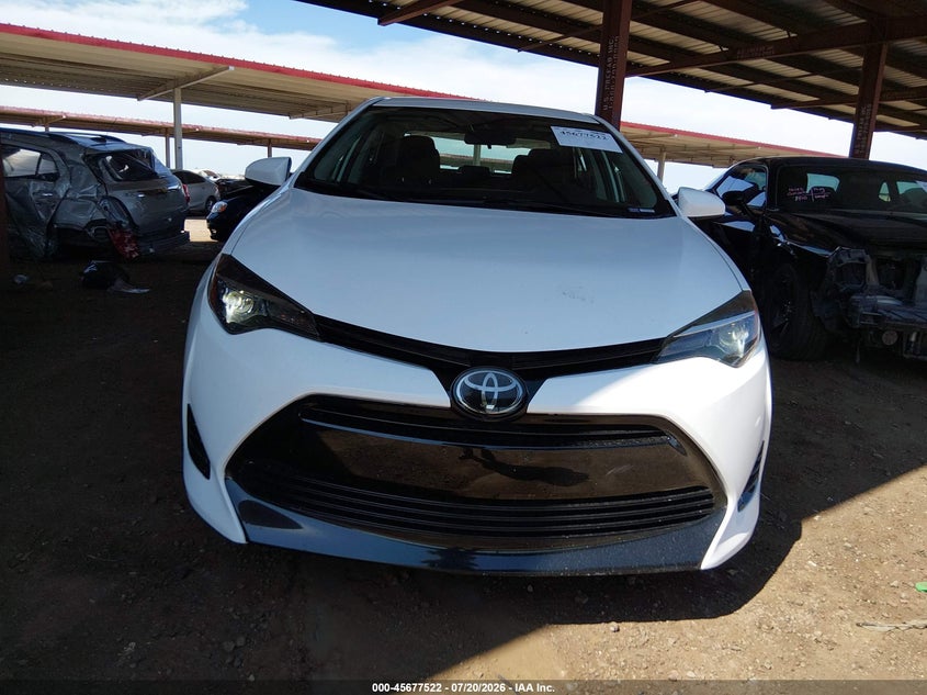2018 Toyota Corolla Le VIN: 2T1BURHE4JC976162 Lot: 45677522