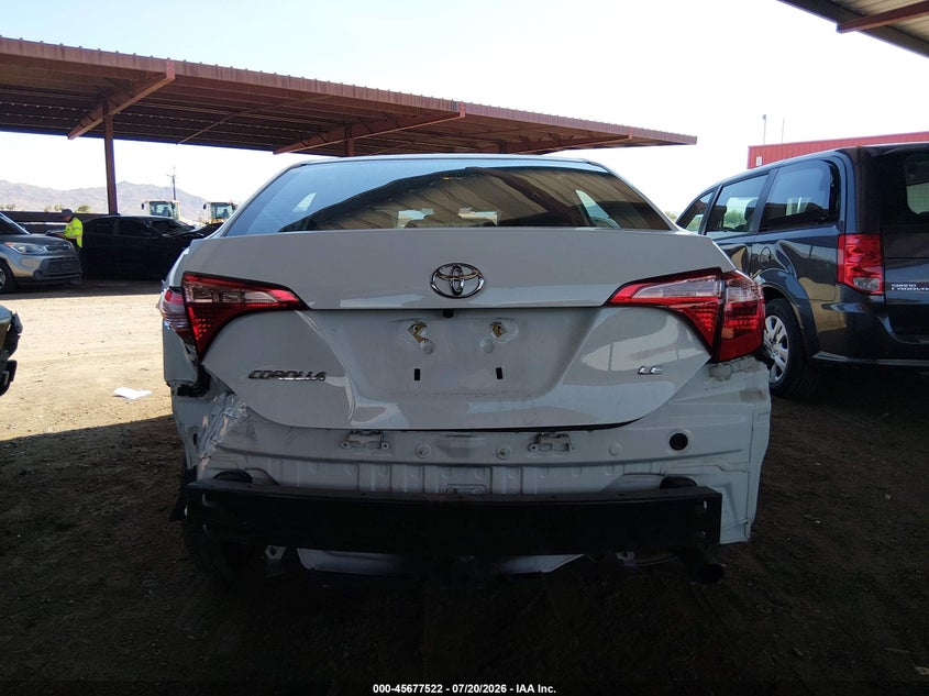 2018 Toyota Corolla Le VIN: 2T1BURHE4JC976162 Lot: 45677522