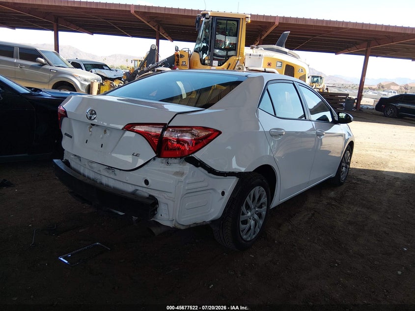 2018 Toyota Corolla Le VIN: 2T1BURHE4JC976162 Lot: 45677522
