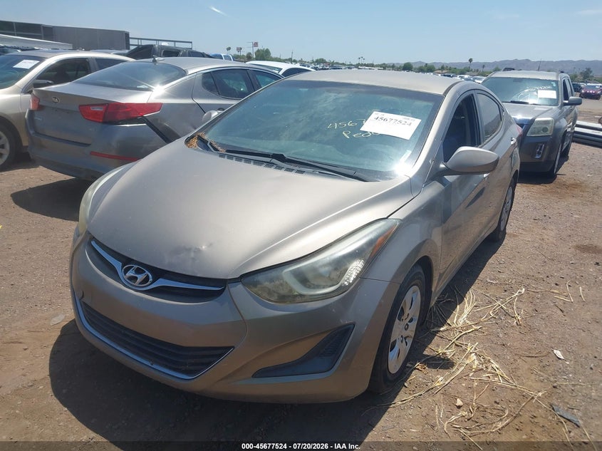 2016 Hyundai Elantra Se 5NPDH4AE1GH721503 photo 1