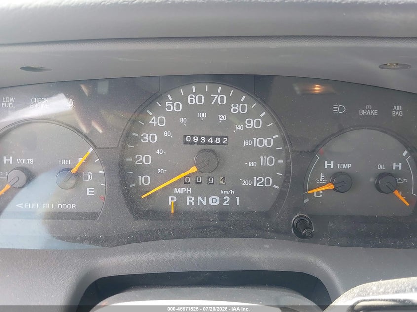 1997 Mercury Grand Marquis Gs VIN: 2MELM74W6VX720452 Lot: 45677525