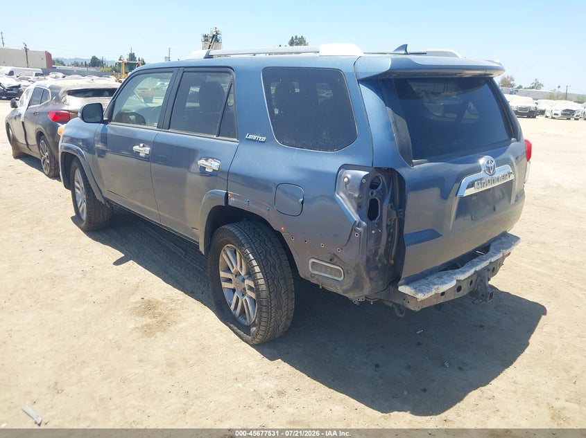 2013 Toyota 4Runner Limited VIN: JTEZU5JR6D5064361 Lot: 45677531