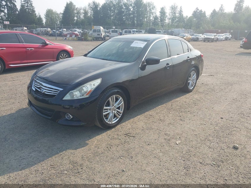 2011 Infiniti G25 Journey VIN: JN1DV6APXBM830582 Lot: 45677545