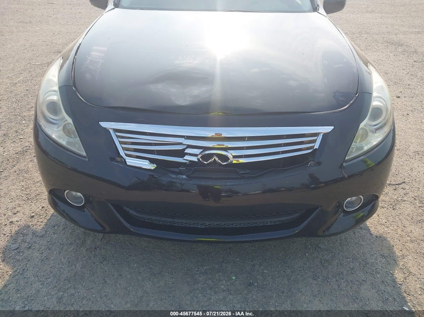2011 Infiniti G25 Journey VIN: JN1DV6APXBM830582 Lot: 45677545