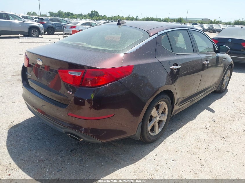 2014 KIA OPTIMA auction photo 4