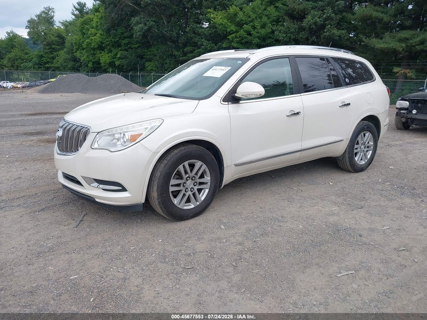 Vin: 5gakvakd6ej137284, lot: 46176153, buick enclave convenience 20142