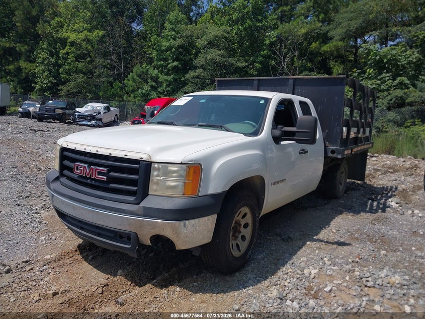 GMC SIERRA 1500 2008 VIN 1GTEC19J58E179374
