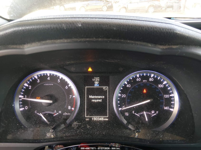 2014 TOYOTA HIGHLANDER VIN 5TDJKRFH1ES018480 nuotrauka 7
