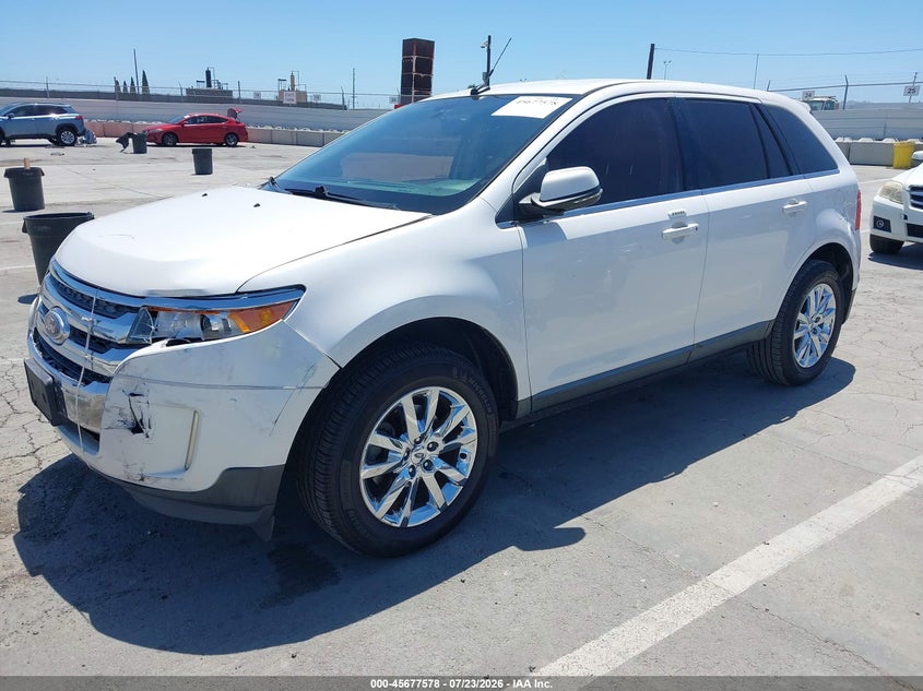 Vin: 2fmdk3kc1eba42053, lot: 46176178, ford edge limited 20142
