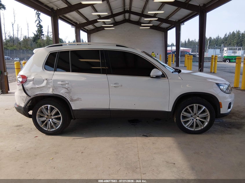 2016 Volkswagen Tiguan Se VIN: WVGBV7AX1GW574544 Lot: 45677583