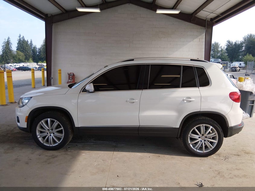 2016 Volkswagen Tiguan Se VIN: WVGBV7AX1GW574544 Lot: 45677583