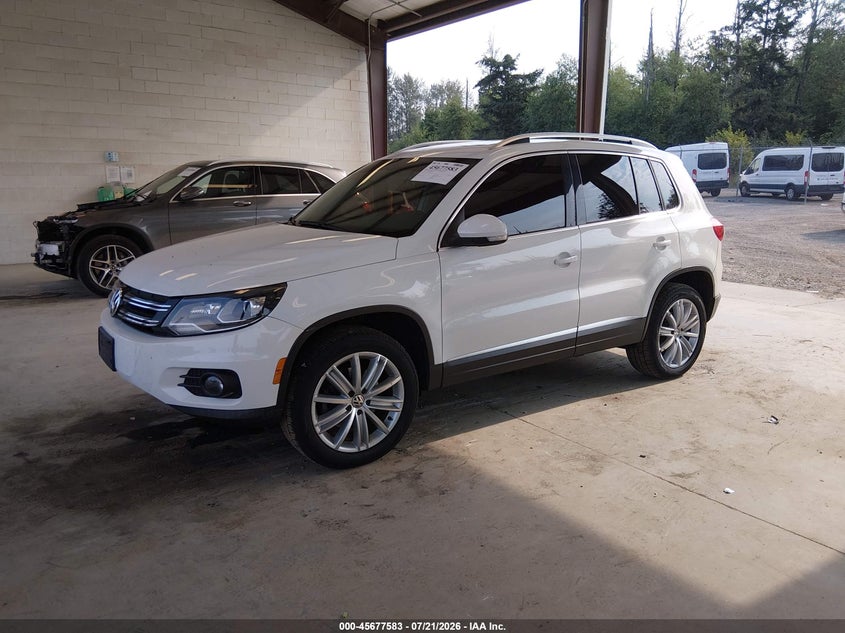 2016 Volkswagen Tiguan Se VIN: WVGBV7AX1GW574544 Lot: 45677583