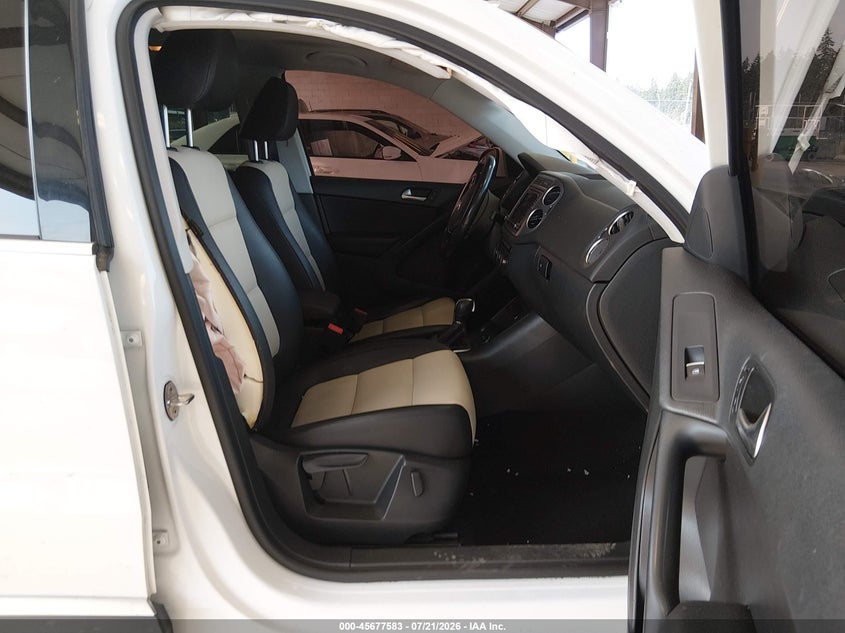 2016 Volkswagen Tiguan Se VIN: WVGBV7AX1GW574544 Lot: 45677583
