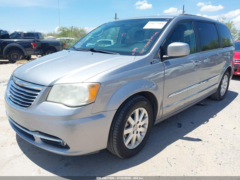 Vin: 2c4rc1bg9dr774287, lot: 46176184, chrysler town & country touring 20132