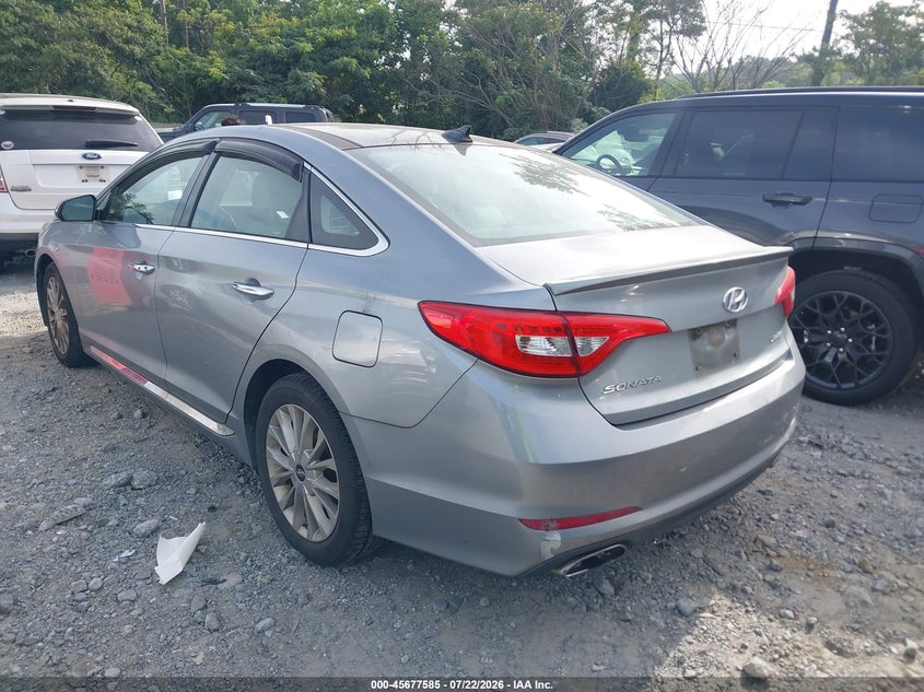2015 HYUNDAI SONATA auction photo 3