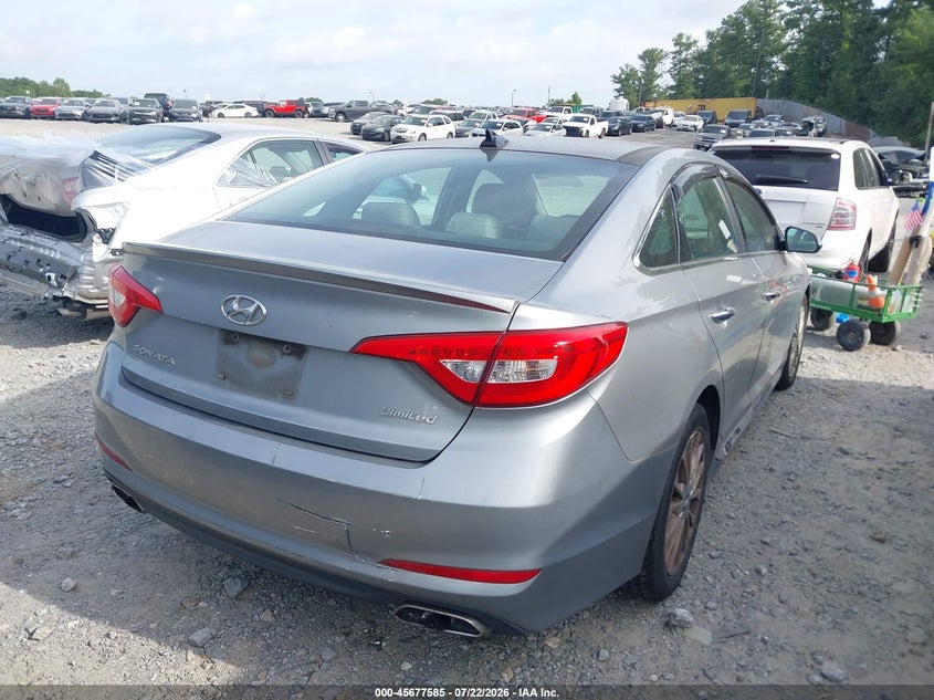 2015 HYUNDAI SONATA auction photo 4