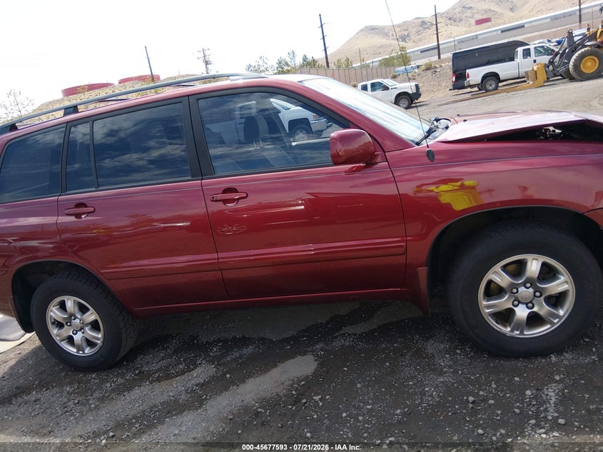2006 Toyota Highlander V6 VIN: JTEEP21A960180426 Lot: 45677593