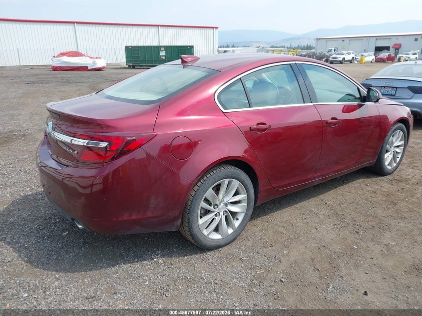 Vin: 2g4gk5ex5g9161144, lot: 46176197, buick regal turbo 20164