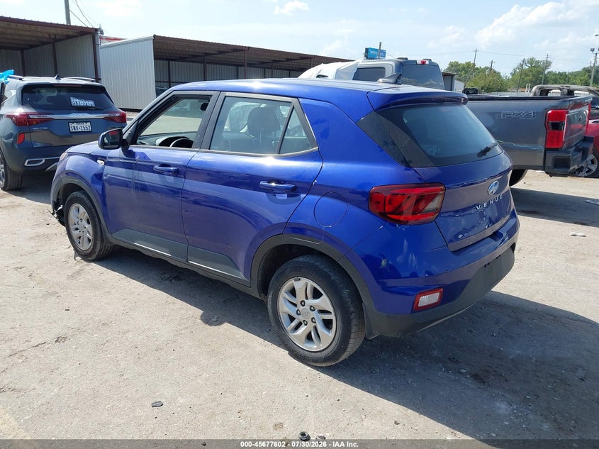 Vin: kmhrb8a32nu208109, lot: 46176202, hyundai venue se 20223